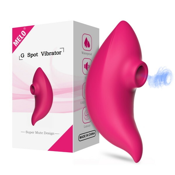 MELO G-spot Vibrator Super Mute Design rose red（L1297-0） メイン画像